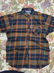 Men's Plaid Short Sleeve Shirt