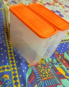 Big empty storage containers