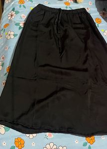 Satin Midi Skirt