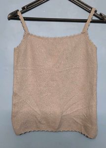 Sparkly Knit Camisole Top for winter