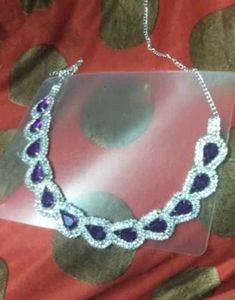 purple Jewellery set...