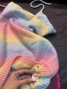 Pastel Rainbow Bodycon Dress