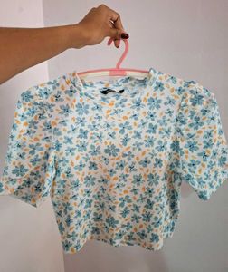 Floral Top Zudio🫶🏻