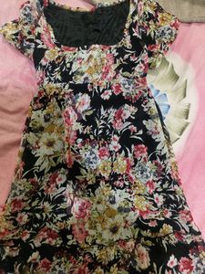 Stunning Floral Designer Onepiece For Women