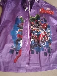 Babyhug Full Sleeves Hooded Raincoat
