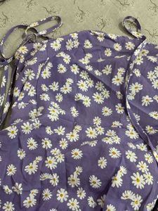 Floral mini dress