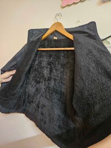Chic Puffer Jacket &amp; Wide Leg Jeans Set