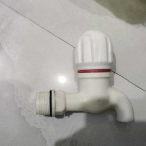White Plastic Tap