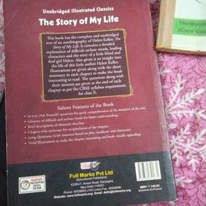 story of my life Hellen Keller class 10