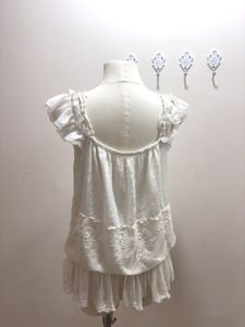 Elegant White Lace Blouse