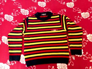 Striped Kids' Knitted Sweater