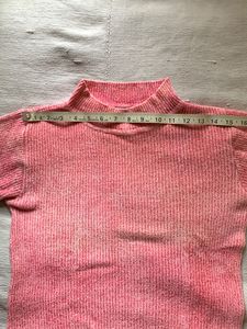 Pink Wool Sweater