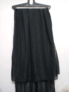 Blue and black hijab for girls.