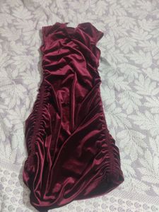 Elegant Velvet Dress