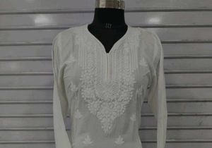 Elegant White Kurta