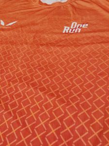 Men's Orange Graphic T-Shirt