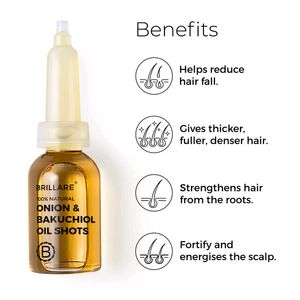 Onion &amp; Bakuchiol Oil Shots For Hair FallReduction
