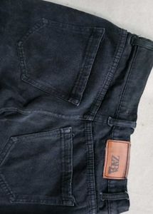 Classic Black Denim Jeans