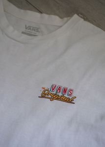 Men's White Vans T-Shirt