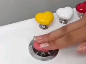 Decorative Cute Toilet Flush Push Button
