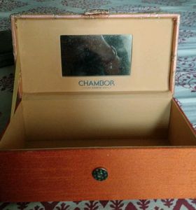 Elegant Embroidered Storage Box