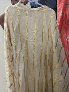 Elegant Peach Kurta &amp;  Set