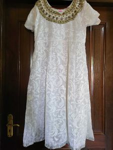 Elegant White Kurta Set with Dupatta