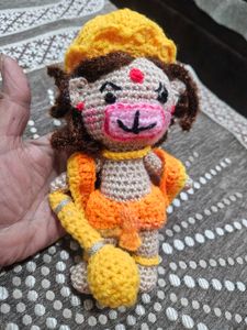 Handmade Hanuman Crochet Amigurumi