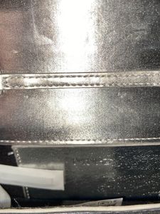 MANGO Silver Metallic  SLINGBAG