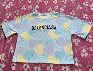 Balenciaga Citrus Print T-Shirt