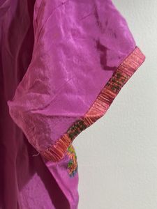 Vibrant Paisley Print Kurta with churidar