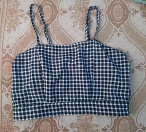 Chic Gingham Button-Up Top