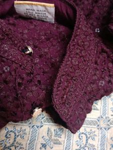Stylish Purple Kurta