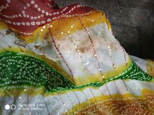 DIWALI DISCOUNT Beautiful Chiffon Embroidered Saree