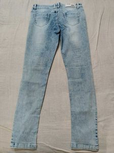 Ripped Light Wash  Women Jeans