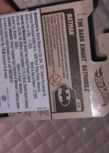 Hot Wheels Batman The Dark Knight Batmobile Die-Ca