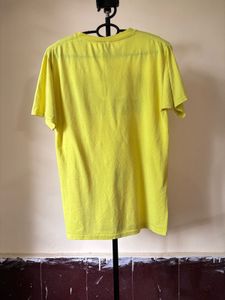 Fruit of The Loom Yellow 'GLOW' Tee