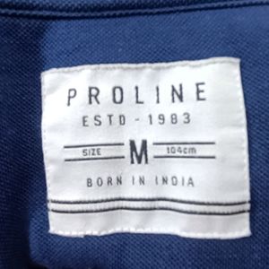 Proline Navy Blue Polo T-shirt