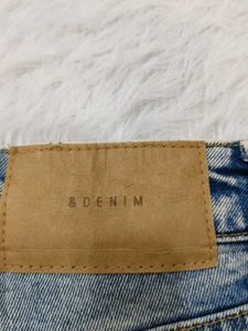Vintage Wash Denim Jeans