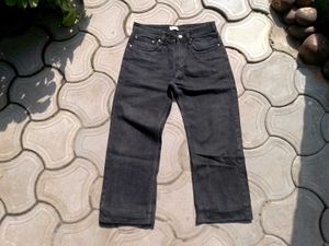 Levi's Black Straight Leg Jeans