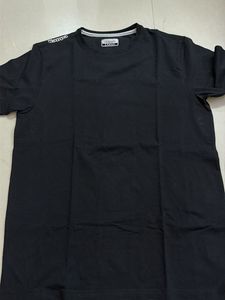 black T-shirt