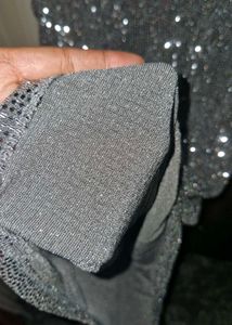 ZARA Sparkling Sequin Mettalic Party Dress