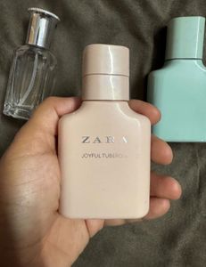 empty Zara &amp; Tommy Hilfiger other bottle for decor
