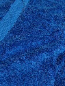 Blue Hooded Towel with Airplane