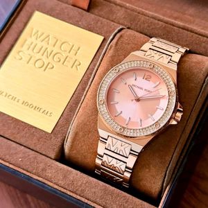 MICHAEL KORS LENNOX – ROSEGOLD GLAMOUR WITH SIGNAT