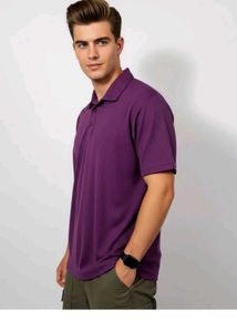 Men's Purple Polo T-Shirt