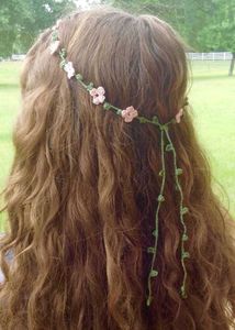 Boho Flower Hair Vine