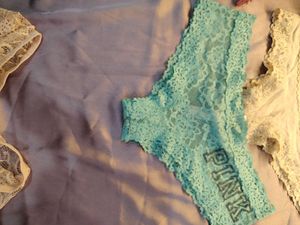 Victoria's Secret Lace Briefs Set