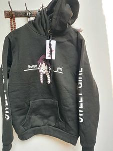 Cute Black "Sweet Girl" Hoodie