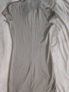 a mini dress